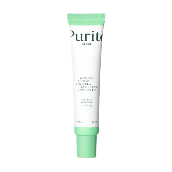 Wonder Releaf Centella Eye Cream Unscented Крем для повік з центеллою та пептидами без ефірних олій Purito seoul 30ml - Фото 1 Wonder Releaf Centella Eye Cream Unscented Крем для повік з центеллою та пептидами без ефірних олій Purito seoul 30ml - зображення 1