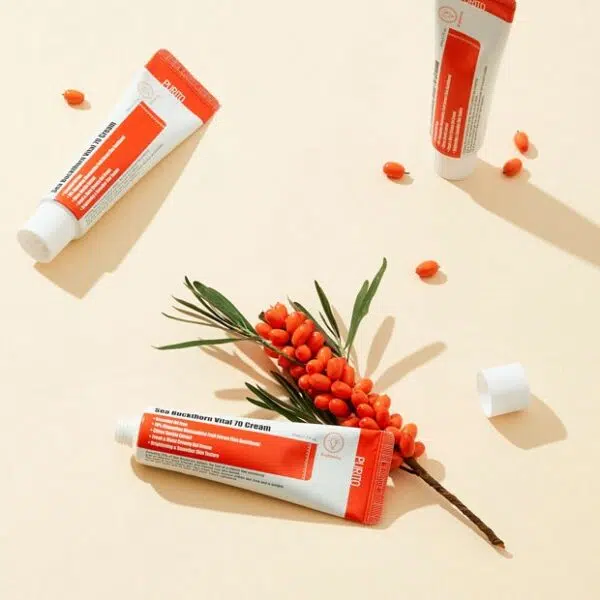 Sea Buckthorn Vital 70 Cream Вітамінний освітлюючий крем з обліпихою Purito seoul 50ml - изображение 3