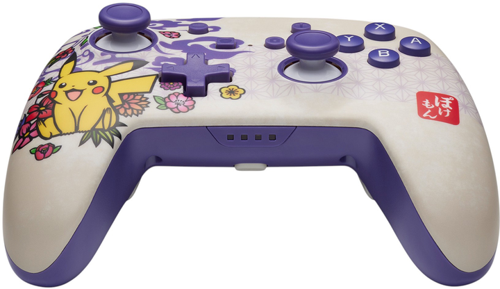 Kontroler PowerA Nintendo Switch Enhanced Wireless Controller - Pikachu Blossom (0617885098512) - obraz 3