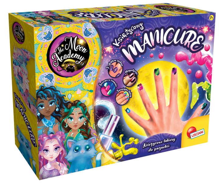 Zestaw do manicure Lisciani The Moon Academy Księżycowy manicure PL105649 (8008324108039) - obraz 1