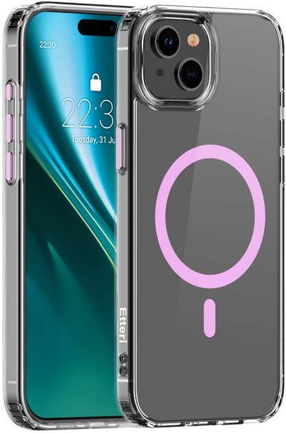 Панель Etteri Color Mag для Apple iPhone 13 Pink (5906961964458) - зображення 1