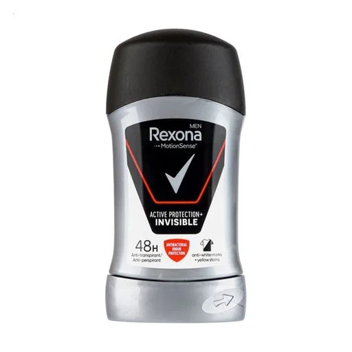 Антиперспірант-стік Rexona Active Protection Invisible чоловічий 50мл - Фото 1 Антиперспірант-стік Rexona Active Protection Invisible чоловічий 50мл - зображення 1