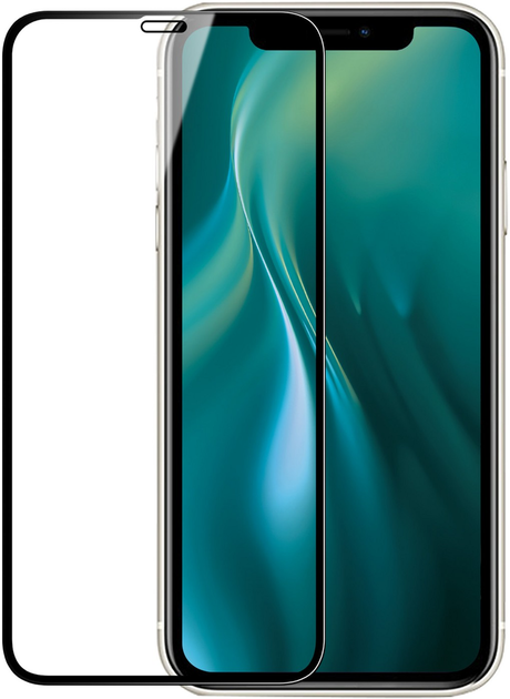 Szkło hartowane Etteri 9D Full Glue Premium do Apple iPhone 11 Black (5907457798533) - obraz 1
