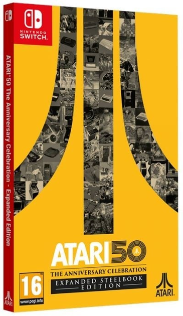 Gra Nintendo Switch Atari 50: The Anniversary Celebration Expanded Steelbook Edition (Kartridż) (5056635611048) - obraz 1