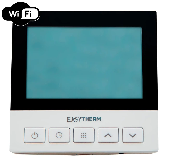 Программируемый терморегулятор EASYTHERM Easy Pro Wi-Fi Белый с выносным датчиком температуры - изображение 2