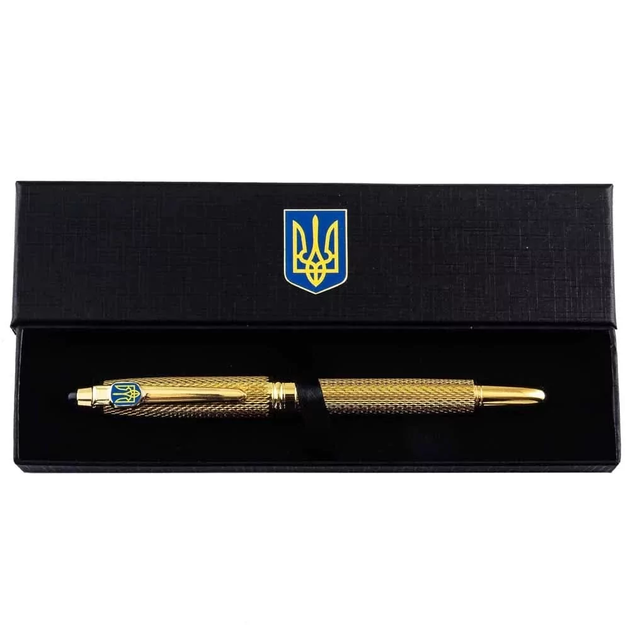 Ручка TENSO "Украинский Трезубец" подарочная - Фото 1 Ручка TENSO "Украинский Трезубец" подарочная - изображение 1