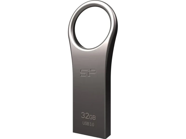 Флешка Silicon Power Jewel J80 32Gb Titanium (SP032GBUF3J80V1T) - изображение 2