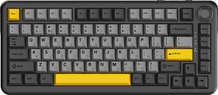 Клавіатура механічна дротова Ajazz AK820 MAX Magnetic Switch RGB
