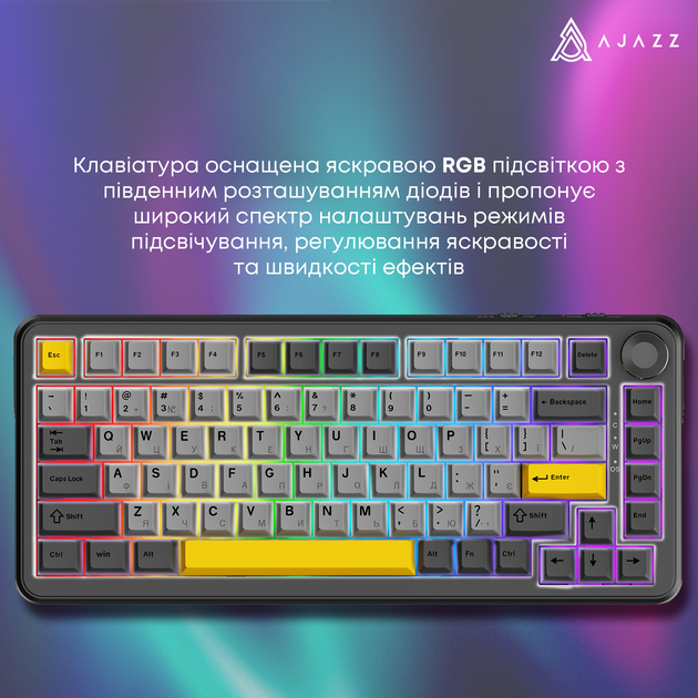 Клавиатура механическая беспроводная Ajazz AK820 MAX PLUS Daydream
