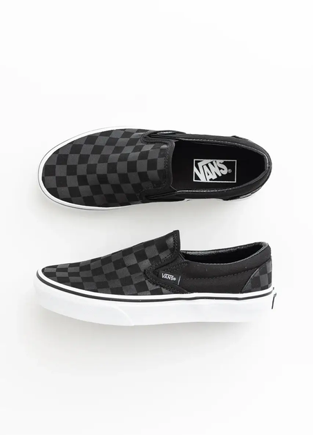 Слипоны Vans "Off The Wall" Classic Slip-On CHBD Black, размер 40 стелька 26см черный - изображение 3