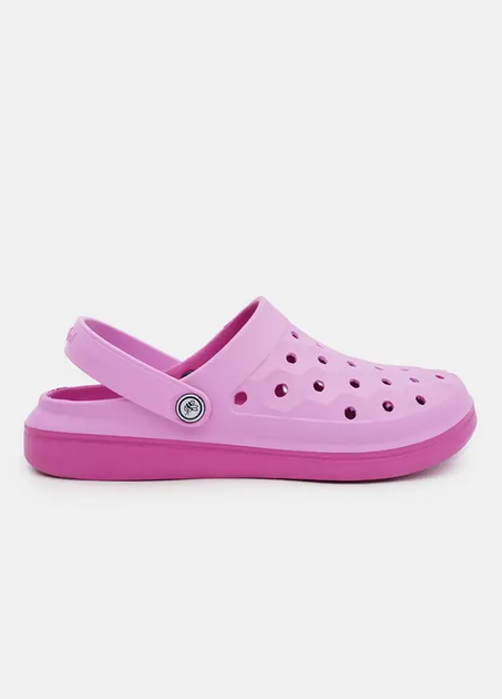 Жіночі шльопанці сабо Joybees Varsity Clog Orchid/Dark Magenta, розмір 36.5 устілка 23,6см (рожеві соти) - Фото 1 Жіночі шльопанці сабо Joybees Varsity Clog Orchid/Dark Magenta, розмір 36.5 устілка 23,6см (рожеві соти) - зображення 1
