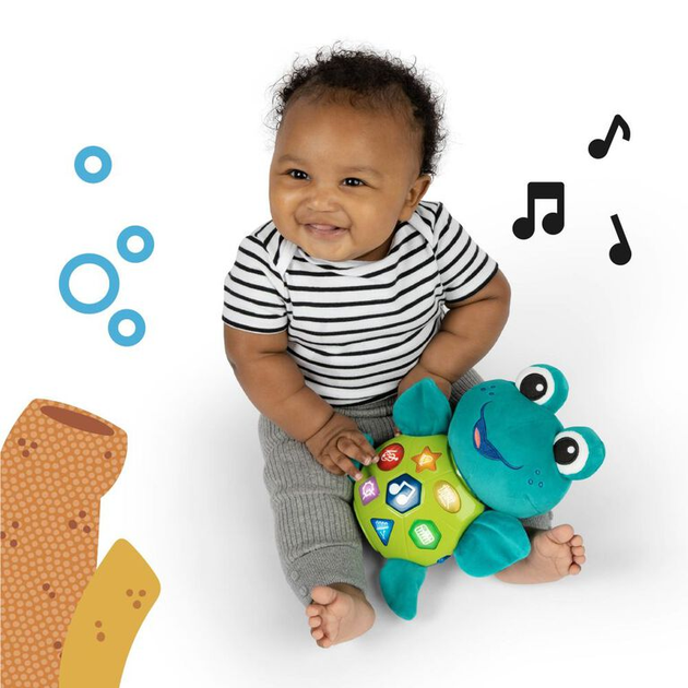 Interaktywna zabawka muzyczna Zolw Baby Einstein Neptunes Cuddly Composer 6m+ (74451166394) - obraz 2
