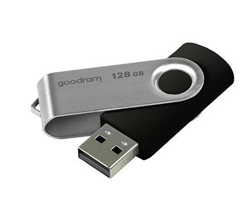 Флешка GOODRAM 128 GB UTS2 Twister Black (UTS2-1280K0R11) - изображение 3