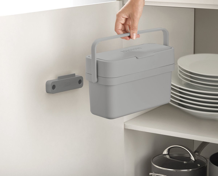 Kompostownik Joseph Joseph Duo Easy-fill szary 4 l (5028420006247) - obraz 7