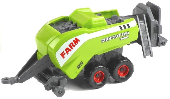 Набір іграшок LEAN Toys Трактори з причепами 6 в 1 3058 (5905323219274) - зображення 8