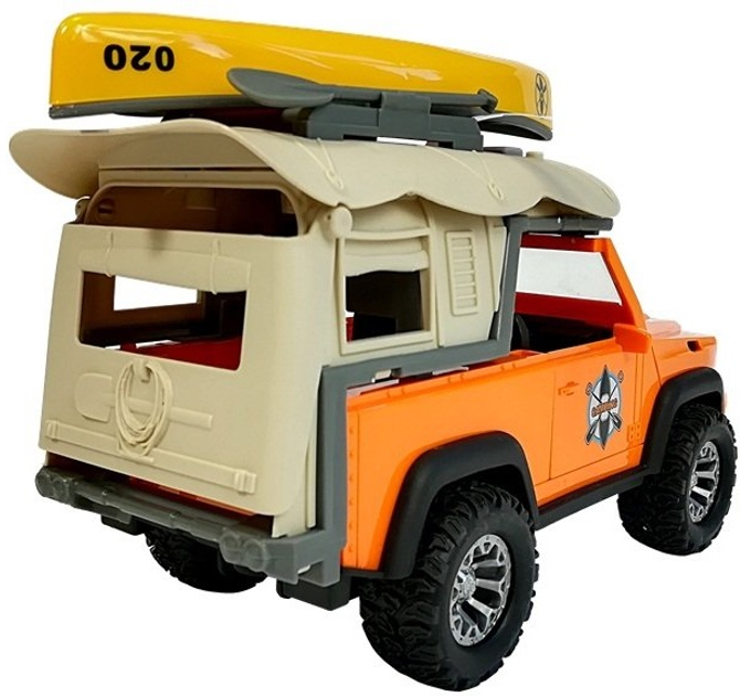 Zabawka LEAN Toys Samochód campingowy Jeep ze światłami i dźwiękami 5934 (5905884453971) - obraz 4