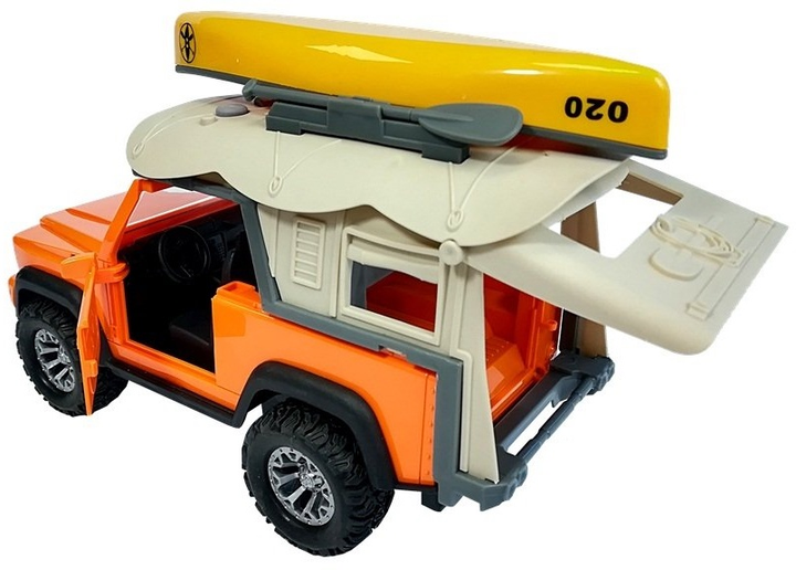 Zabawka LEAN Toys Samochód campingowy Jeep ze światłami i dźwiękami 5934 (5905884453971) - obraz 5