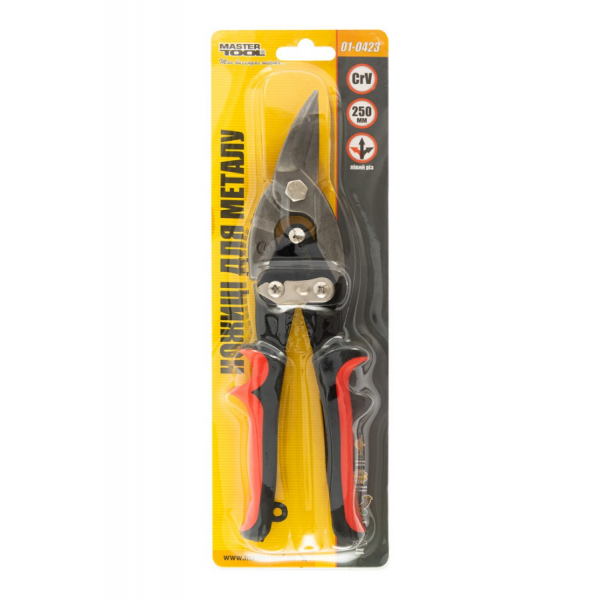 Ножницы по металлу Mastertool 250 мм левые 01-0423 (01-0423) - изображение 2