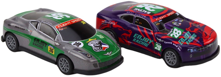 Zestaw resoraków LEAN Toys Autka sportowe wyścigowe 1:64 10 szt 17997 (5905991008736) - obraz 4