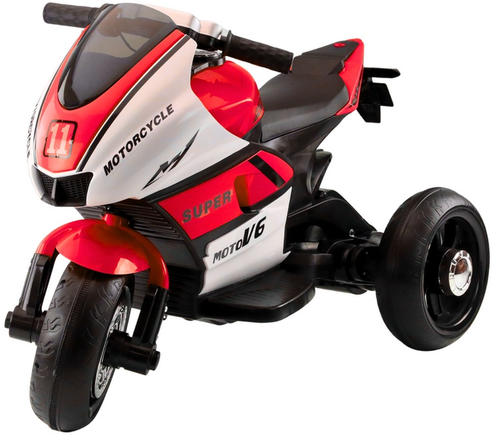 Motorek dla dzieci LEAN Toys HT-5188 Czerwony 9123 (5904204751421) - obraz 2