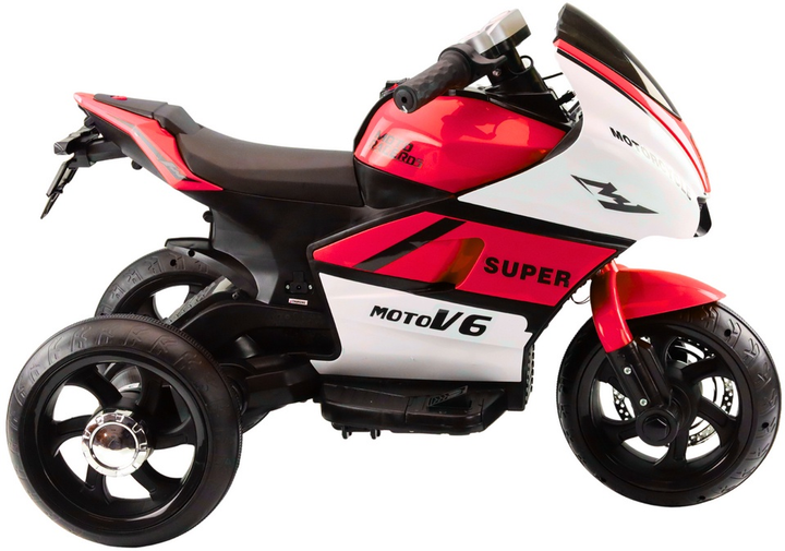Motorek dla dzieci LEAN Toys HT-5188 Czerwony 9123 (5904204751421) - obraz 3