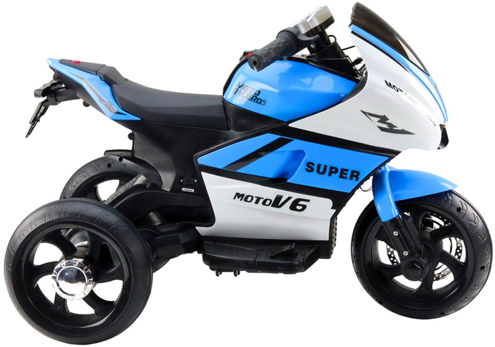 Motorek dla dzieci LEAN Toys HT-5188 Niebieski 9124 (5904204751438) - obraz 3