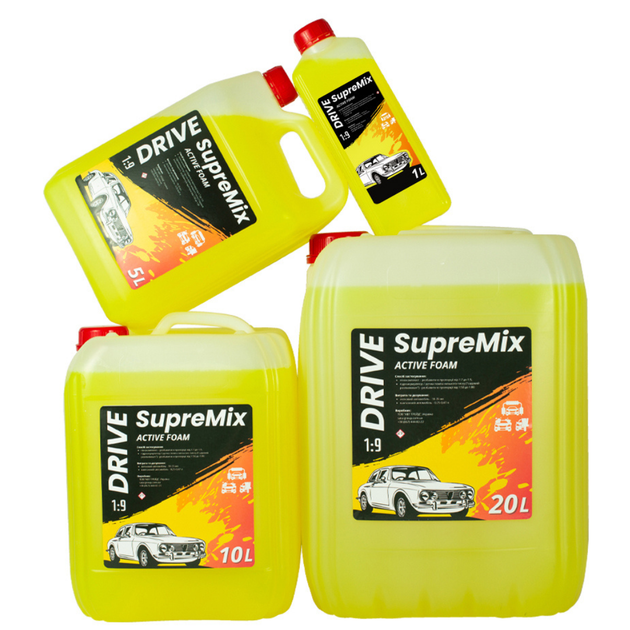 Пена активная для бесконтактной мойки SupreMix DRIVE 1:9 1 л - изображение 3