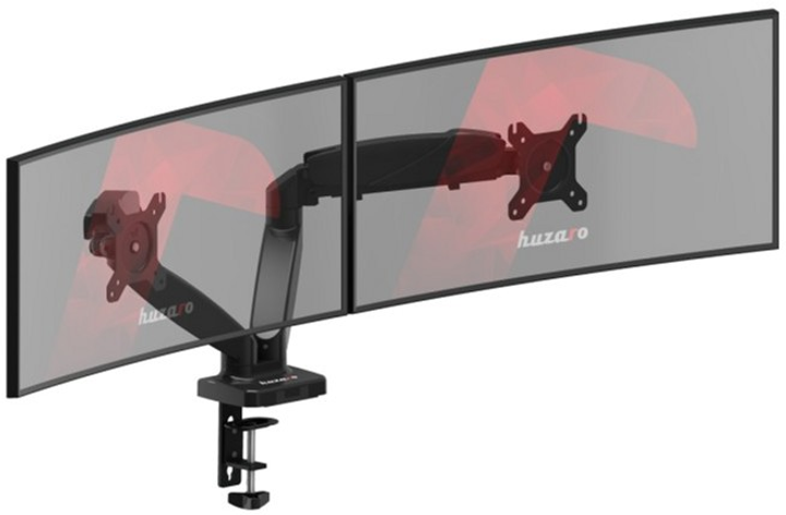 Mocowanie stołowe do wyświetlaczy Huzaro Motion 2.2 27" Black (5903796015300) - obraz 6