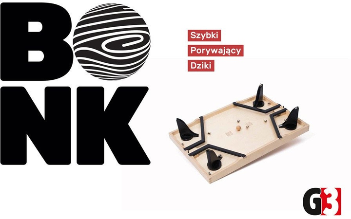 Gra planszowa G3 Dave Harvey Bonk (5906395350353) - obraz 3
