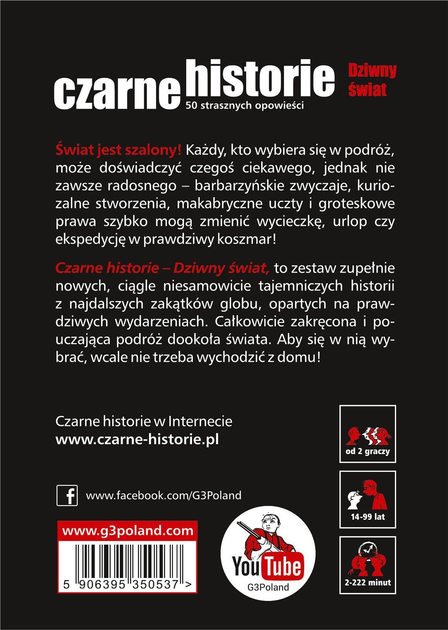 Gra planszowa G3 Czarne historie 6 (5902020445302) - obraz 3