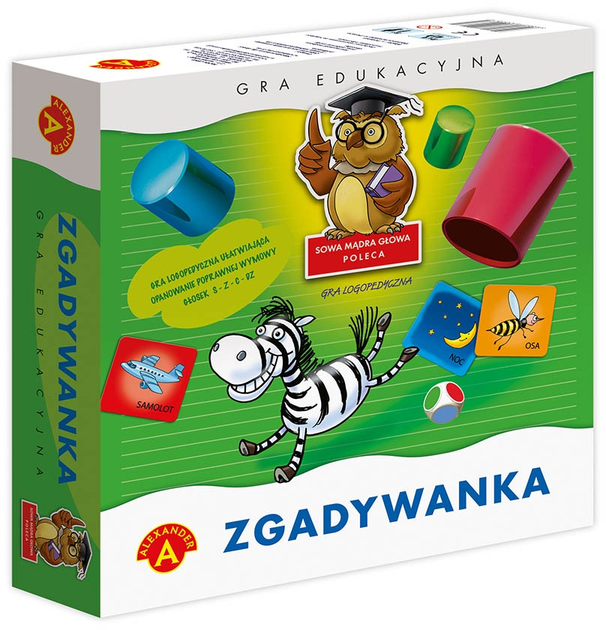 Gra planszowa Alexander Gra Edukacyjna Zgadywanka (5906018003727) - obraz 1