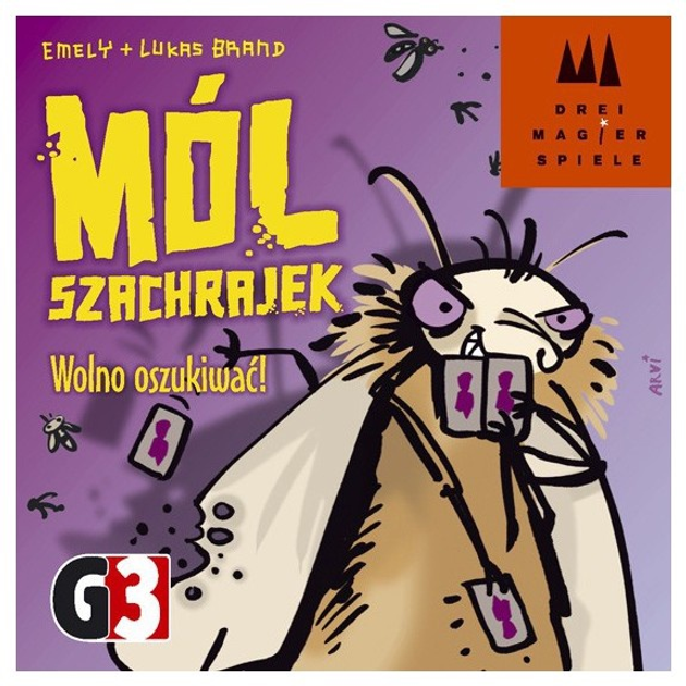 Gra planszowa G3 Emely + Lukas Brand Mól Szachrajek (5902020445265) - obraz 2
