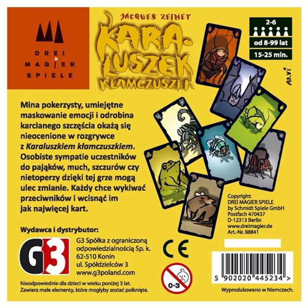 Настільна гра G3 Jacques Zeimet Тарган Брехун (5902020445234) - зображення 5