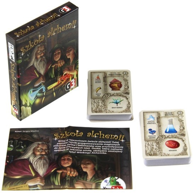 Gra planszowa G3 Sergey Machin Szkoła Alchemii (5902020445562) - obraz 4