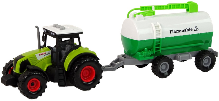 Іграшка LEAN Toys Ферма Трактор з цистерною 15220 (5905515356053) - зображення 3