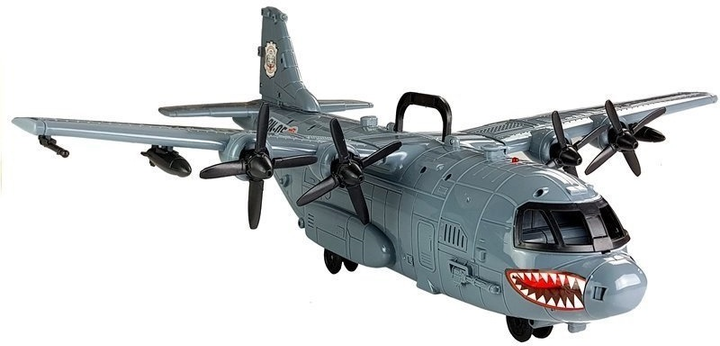 Військовий літак LEAN Toys Військова база зі світлом і звуком 5036 (5907625588935) - зображення 5