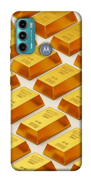 TPU чохол Demsky Gold bars для Motorola Moto G60 - Фото 1 TPU чохол Demsky Gold bars для Motorola Moto G60 - зображення 1