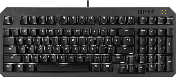Klawiatura przewodowa ASUS TUF Gaming K3 Gen II USB RGB Black (4711387335963) - obraz 2