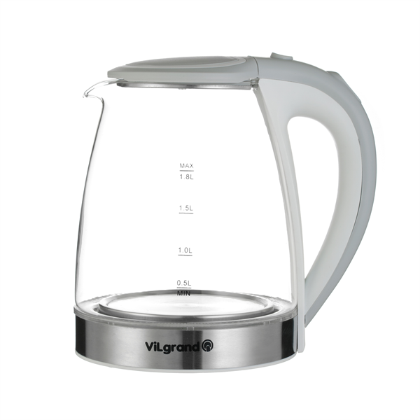 Чайник електричний ViLgrand VL1188GK_white - изображение 6