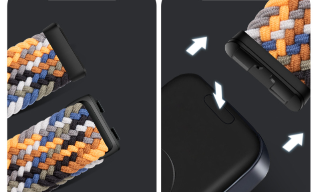 Ремінець для браслета Huawei Band 8/Huawei Band 9, Сірий - Фото 3 Ремінець для браслета Huawei Band 8/Huawei Band 9, Сірий - зображення 3