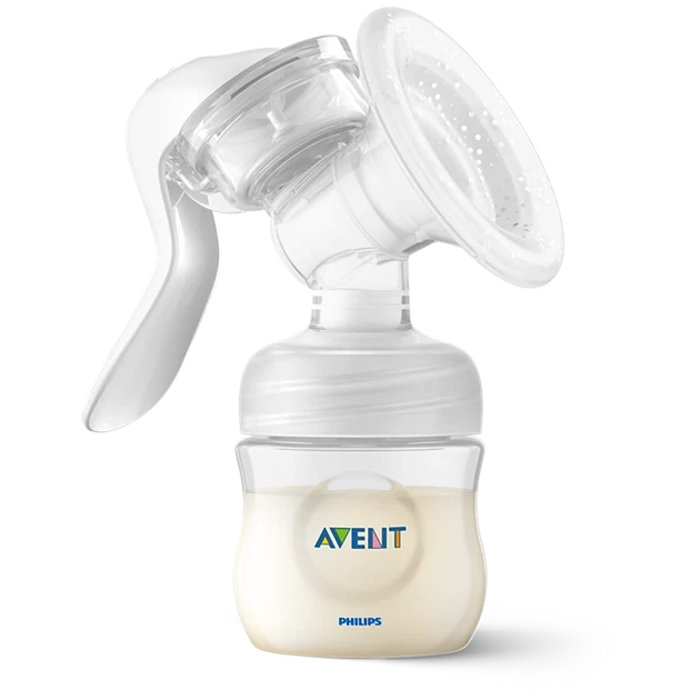 Молоковідсмоктувач механічний Philips Avent Natural Motion 125 мл +3 контейнери SCF430/13 (8710103944010) - зображення 3