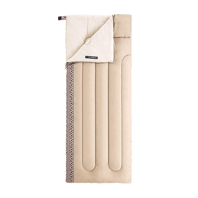 Спальний мішок Naturehike L150 NH20MSD05 правий, (13°C) бежевий - изображение 5