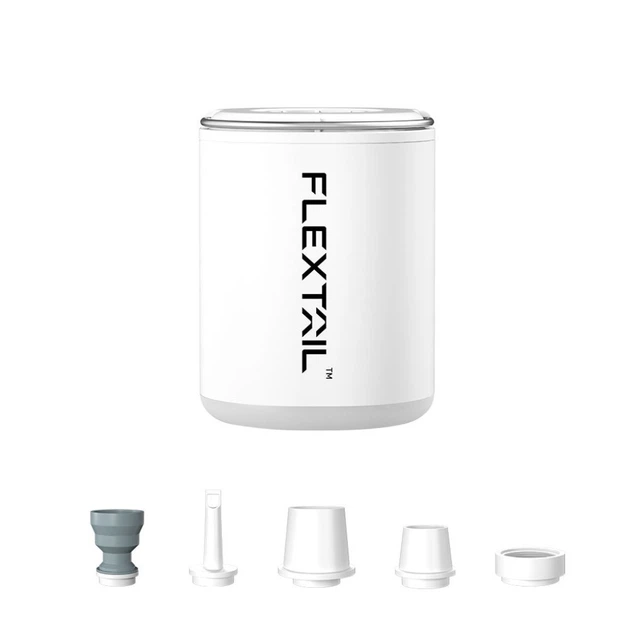 Насос-ліхтар кемпінговий Flextail Tiny Pump 2X, білий - изображение 14