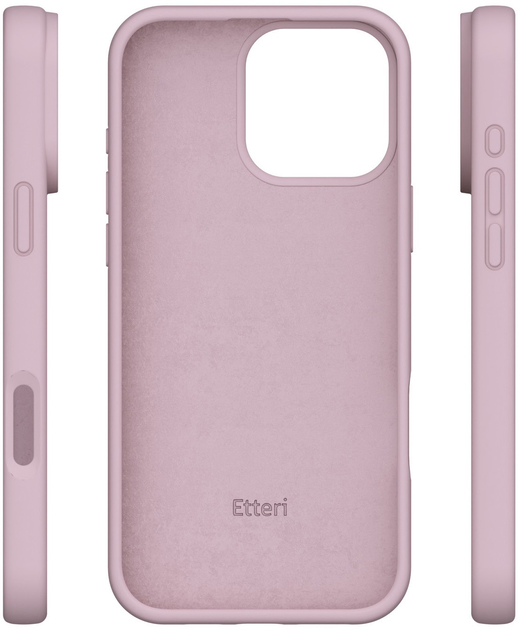 Etui Etteri Silicone Case do Apple iPhone 16 Plus Pink (5900495029652) - obraz 2