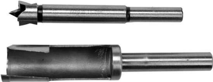Wiertła do drewna korona i frez YATO Ø 25 mm 110/90 mm korona/frez 2 szt YT-33832 (5906083058073) - obraz 2