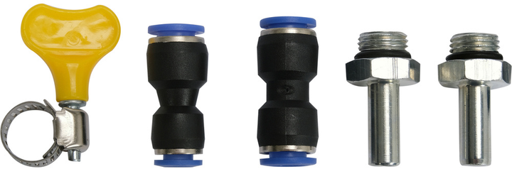 Pompa do wypompowywania oleju YATO z akumulatora 12 V 100 W 2-4 l/min z wężem i końcówkami YT-07140 (5906083097843) - obraz 6