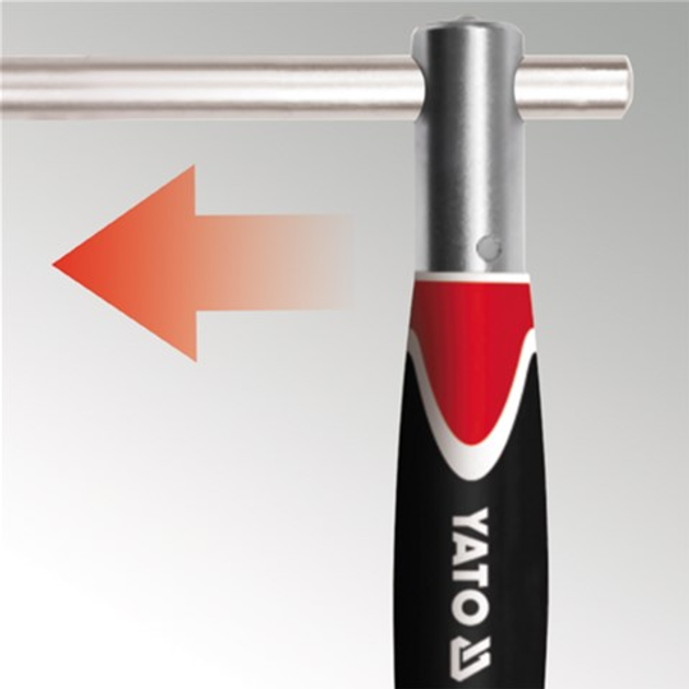 Pokrętło do nasadek YATO typu T 1/2" 310 mm (YT-1567) - obraz 3