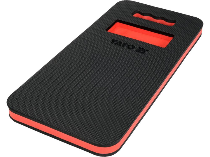 Mata pod kolana do warsztatu YATO 450 x 210 x 30 mm z wycięciem na drobne przedmioty (YT-08280) - obraz 2