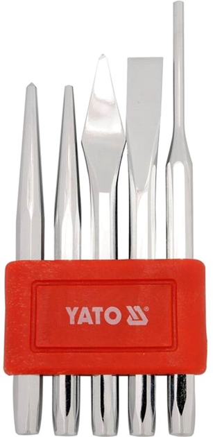 Набір зубила та керни YATO 5 шт (YT-4695) - зображення 1