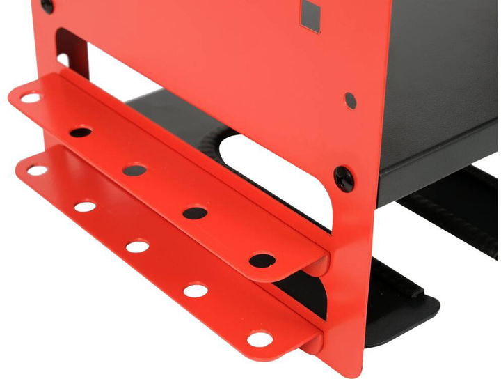 Metalowa półka na elektronarzędzia Yato 4 gniazda YT-09092 465 x 405 x 225 mm (5906083094835) - obraz 3